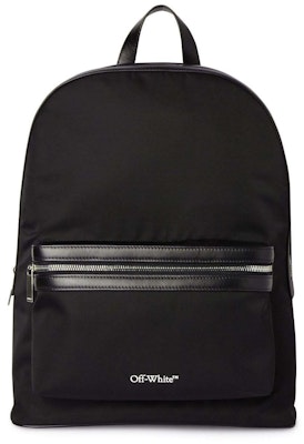 Off-White Core Round Logo-Print Backpack Black Buy Off-White Core Round Logo-Print Backpack Black