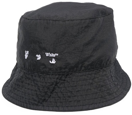 Sombrero Pescador Negro OFF-WHITE de Algodón OMLA012S21FAB0011001 Buy Sombrero Pescador Negro OFF-WHITE de Algodón OMLA012S21FAB0011001