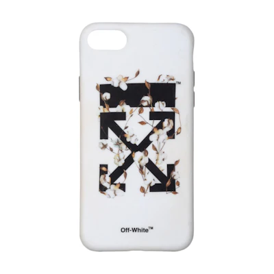 Off-White Cotton Flower iPhone 8 Case (SS19) White/Multicolor