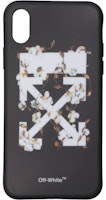 Off-White Cotton Flower iPhone X Case (SS19) Black/Multicolor Off-White Cotton Flower iPhone X Case (SS19) Black/Multicolor