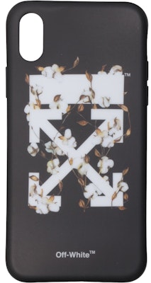 Off-White Cotton Flower iPhone X Case (SS19) Black/Multicolor Buy Off-White Cotton Flower iPhone X Case (SS19) Black/Multicolor