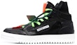 Buy Off-White Court 3.0 'High-Top Hitam' OMIA065S22LEA0031010