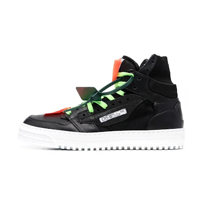 Off-White Court 3.0 'Black High-Top'