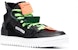 Off-White Court 3.0 'High-Top Hitam' OMIA065S22LEA0031010
