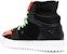 Off-White Court 3.0 'High-Top Hitam' OMIA065S22LEA0031010