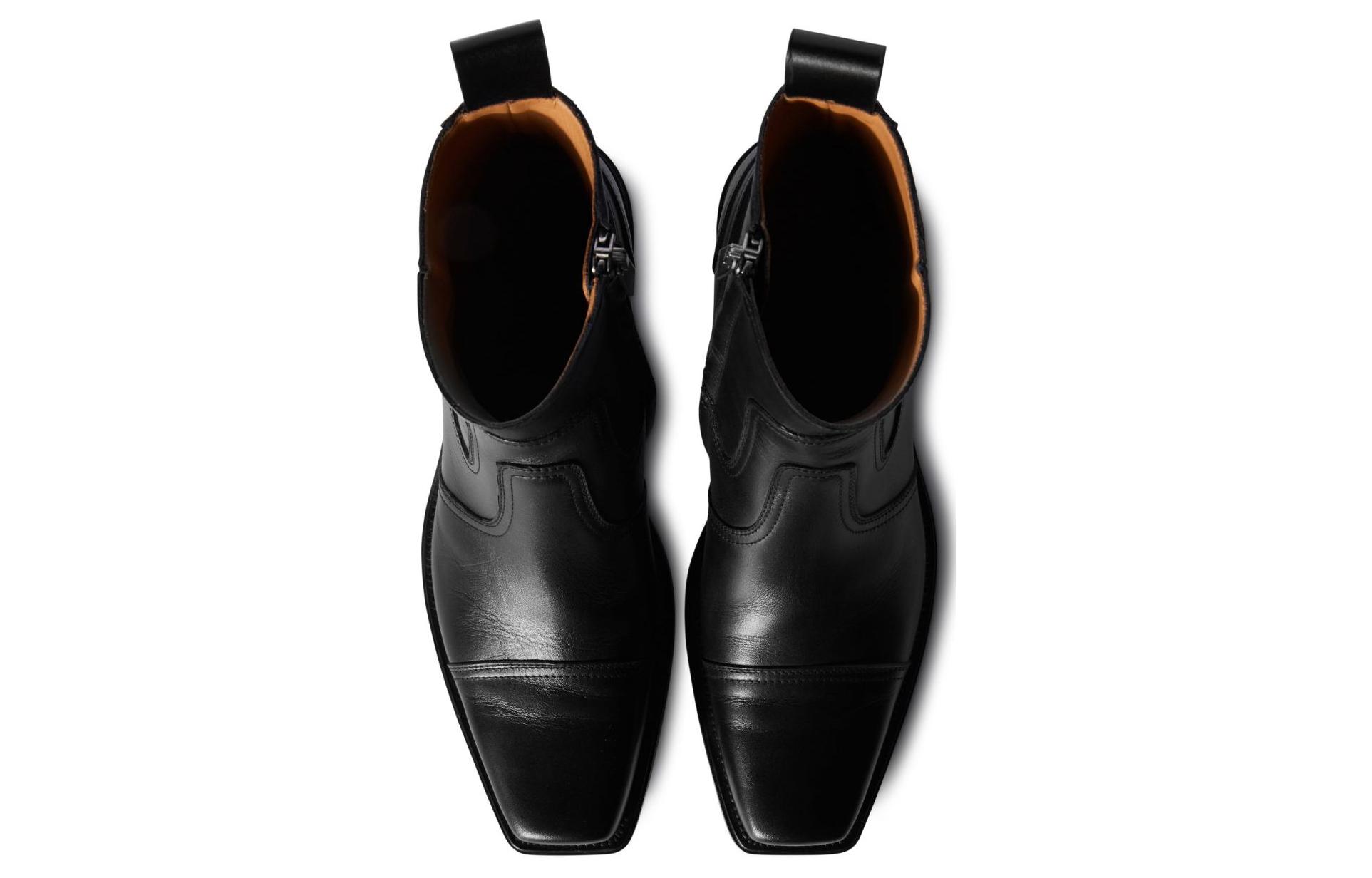 Off-White Cowboy Cropped Ankle Boot 'Black' 圖 4