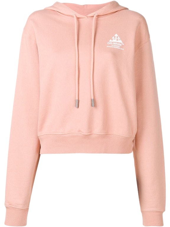 off-white-cropped-cotton-arrows-print-hoodie-pink-white