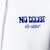 Off-White Cropped No Doubt Hoodie White/Blue