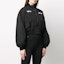 Lookbook Off-White Cropped Varsity Bomber Jacket Black/White
