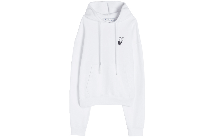 OFF-WHITE Degradé Arrows Oversized Hoodie White OMBB037F21FLE0050184 圖 2