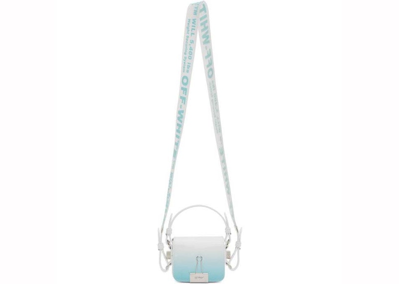 OFF-WHITE Degrade Baby Flap Bag Light Blue 圖 2
