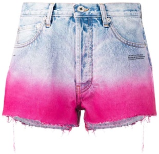Seluar Pendek Denim Off-White Degrade Bleach/Fuchsia OWYC002R207730977128 Buy Seluar Pendek Denim Off-White Degrade Bleach/Fuchsia OWYC002R207730977128