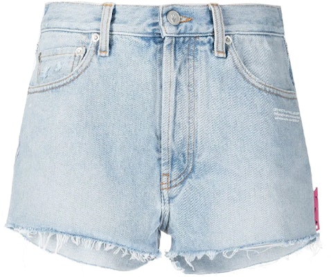 Off-White Denim Shorts 'Light Blue' Buy Off-White Denim Shorts 'Light Blue'