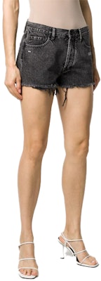 Off-White Denim Shorts (SS20) 'Dark Grey' Lookbook Off-White Denim Shorts (SS20) 'Dark Grey'