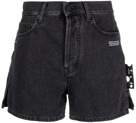Off-White Denim Shorts (SS21) 'Dark Grey' Buy Off-White Denim Shorts (SS21) 'Dark Grey'