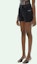 Details for Off-White Denim Shorts (SS21) 'Dark Grey'