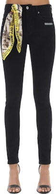 Off-White Denim Skinny Jeans 'Black' Order Off-White Denim Skinny Jeans 'Black'