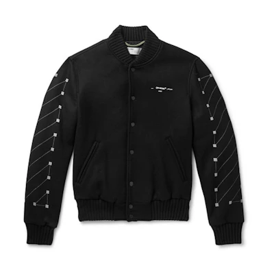 Off-White Diag Arrows Bomber Jacket Black/Grey