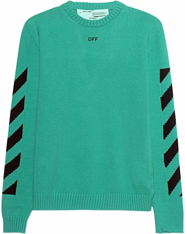 off-white-diag-arrows-knit-sweater-mint-green-black
