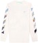 Buy Off-White Diag Flechas Camiseta Larga Blanca/Multicolor