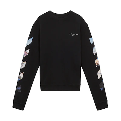 Off-White Diag Arrows Sweatshirt Black/Multicolor