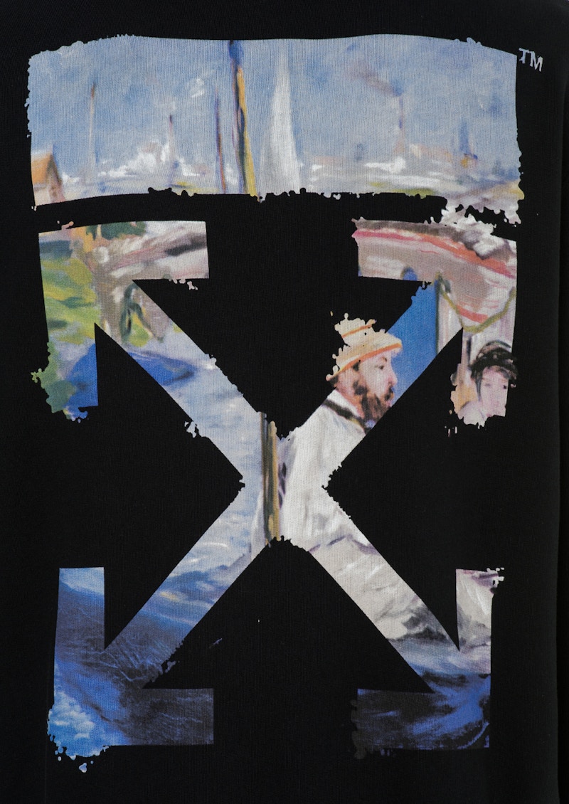 Lookbook 黑色/多色 Off-White Diag 箭头拉链连帽衫