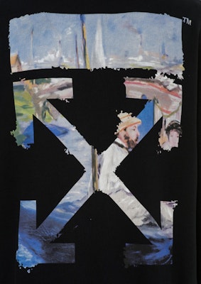 Off-White Diag Arrows Zip Up Hoodie Black/Multicolor Lookbook Off-White Diag Arrows Zip Up Hoodie Black/Multicolor