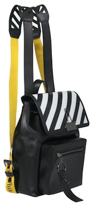 OFF-WHITE Diag Backpack Black/White Lookbook OFF-WHITE Diag Backpack Black/White