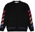 Buy Off-White Diag Brushed Sweater Black/Multicolor