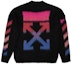 Order Off-White Diag Brushed Sweater Black/Multicolor