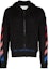 Buy Off-White Diag Brushed Zipped Hoodie Black/Multicolor