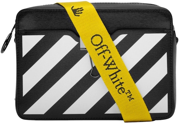 OFF-WHITE Diag Camera Bag Black/White Buy OFF-WHITE Diag Camera Bag Black/White