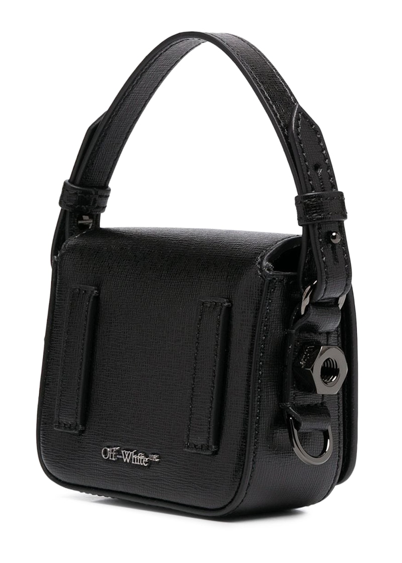 OFF-WHITE Diag Flap Bag Baby Black/White/Fucschia Multi 圖 2