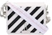 OFF-WHITE Diag Flap Bag Leather White