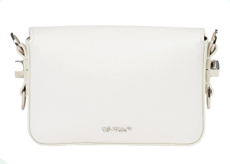 Order Tas Mini OFF-WHITE Diagonal Lipat SS21 Putih/Hitam