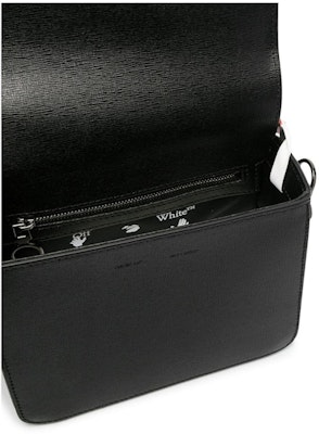 OFF-WHITE Diag Flap Bag SS21 Black/White Lookbook OFF-WHITE Diag Flap Bag SS21 Black/White