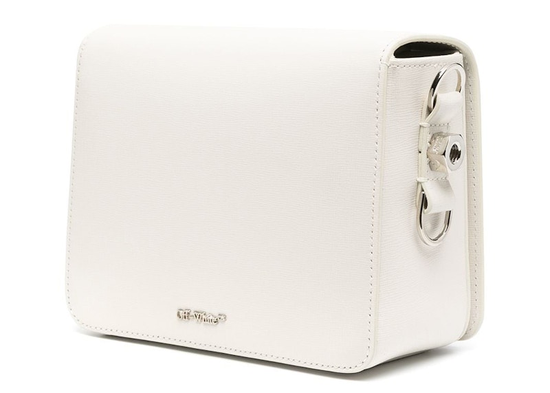 Order OFF-WHITE Beg Diag Flap SS21 Putih/Hitam