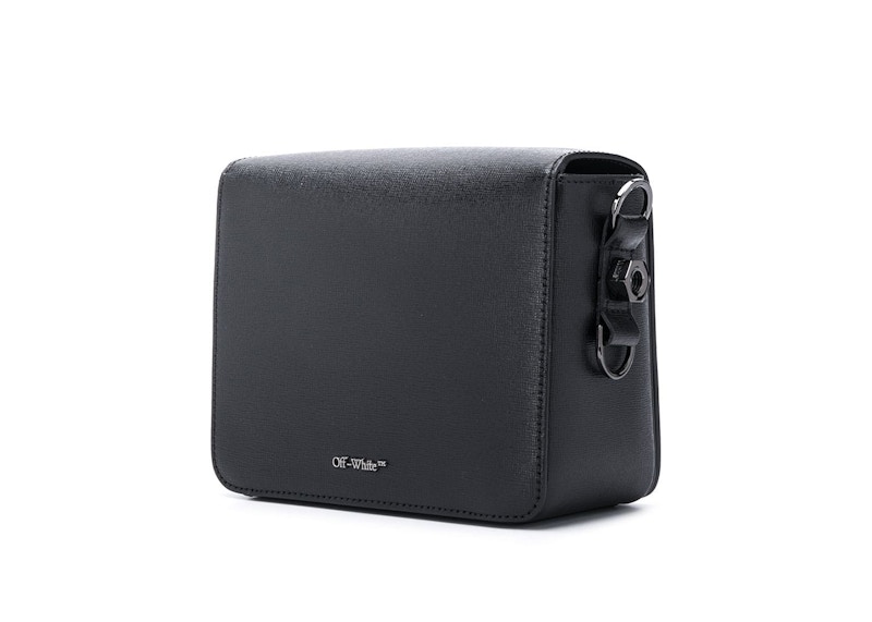 Lookbook 오프화이트 바인더 클립 미니백 (블랙/화이트)
