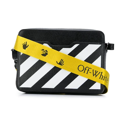 OFF-WHITE Diag FW21 Camera Bag Mini Black/White