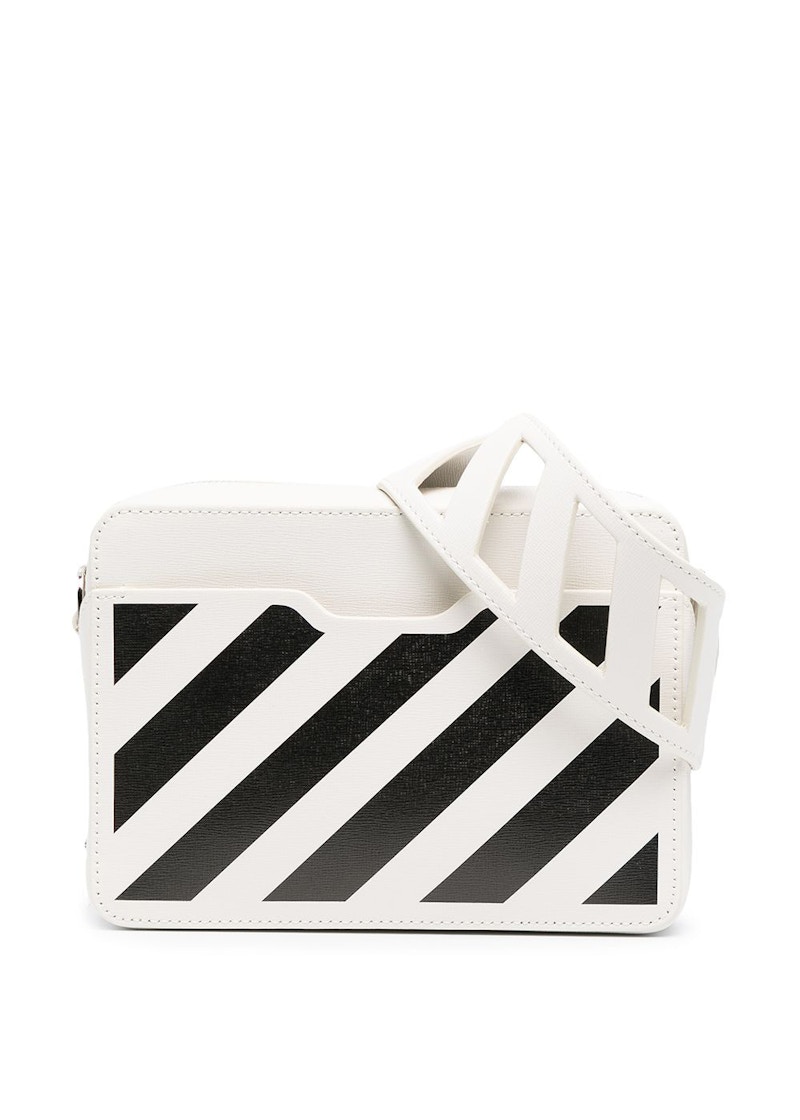 Order Bolso Cámara Mini OFF-WHITE Diag FW21 Blanco/Negro