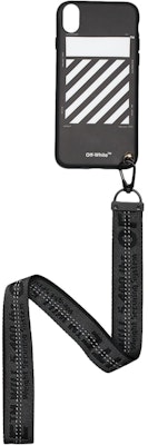 Off-White Diag iPhone X Case Black/White Buy Off-White Diag iPhone X Case Black/White