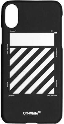 Off-White Diag iPhone XR Case Black/White Buy Off-White Diag iPhone XR Case Black/White
