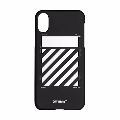 Off-White Diag iPhone XS Max Case Black/White