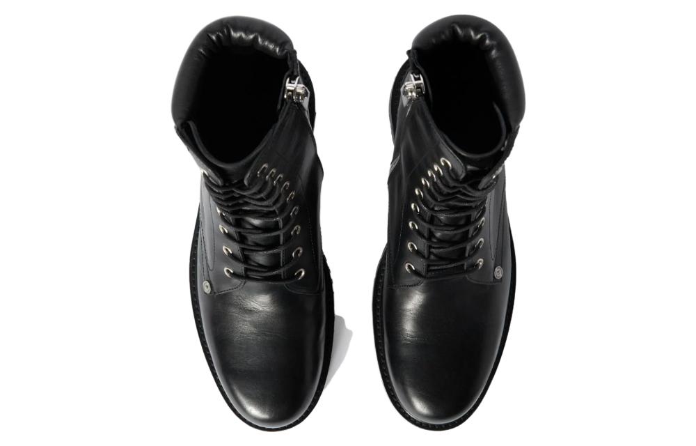 Off-White Diag Lace-Up Combat Boot 'Black' 圖 4