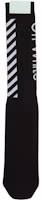 Off-White Diag Logo Intarsia Stretch Socks Black/White Off-White Diag Logo Intarsia Stretch Socks Black/White