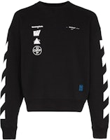 Off-White Diag Mariana De Silva Sweatshirt Black/Multicolor Off-White Diag Mariana De Silva Sweatshirt Black/Multicolor