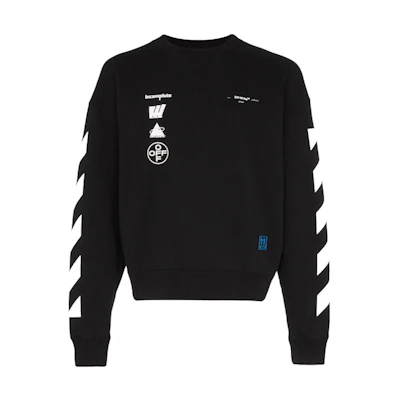 Off-White Diag Mariana De Silva Sweatshirt Black/Multicolor