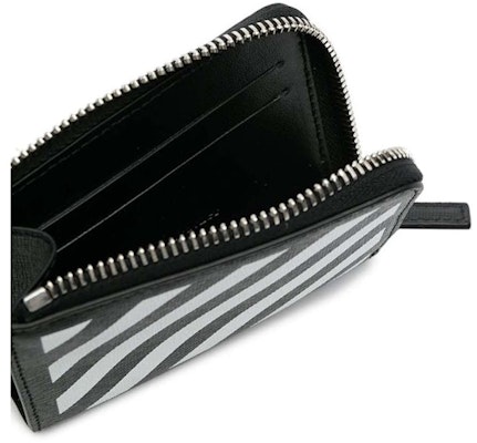 Off-White Diag Print (4 Card Slot) Zip Wallet Black/White Lookbook Off-White Diag Print (4 Card Slot) Zip Wallet Black/White