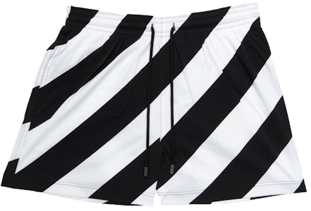 Off-White Celana Renang Print Diag Hitam/Putih Buy Off-White Celana Renang Print Diag Hitam/Putih