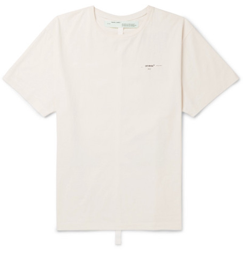 Buy Camiseta Off-White Diag Print Blanco/Multicolor